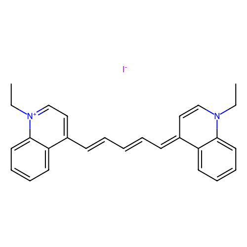 aladdin 阿拉丁 D478369 1,1'-二乙基-4,4'-二碳花青碘 18300-31-7 ≥90%