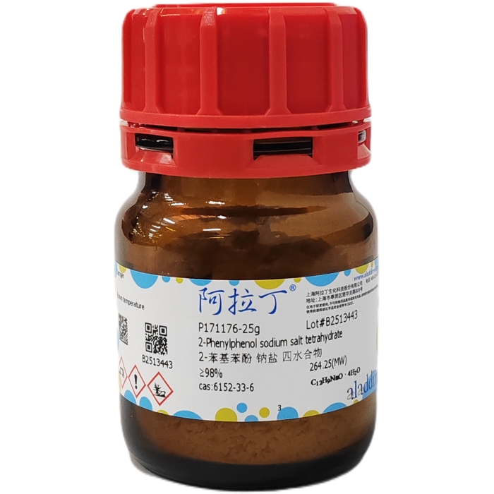 aladdin 阿拉丁 P171176 2-苯基苯酚 钠盐 四水合物 6152-33-6 ≥98%