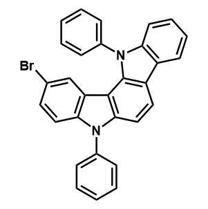 2-溴-5,12-二苯基-5,12-二氢吲哚并[3,2-a]咔唑