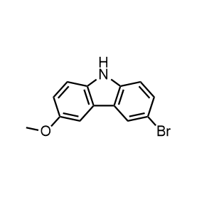 3-溴-6-甲氧基-9H-咔唑；200289-73-2