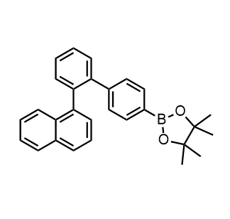 4,4,5,5-四甲基-2-[2′-(1-萘基)[1,1′-联苯]-4-基]-1,3,2-二氧杂硼杂环戊烷；2923298-80-8