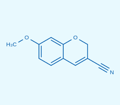 7-甲氧基-2H-苯并吡喃-3-腈  57543-70-1