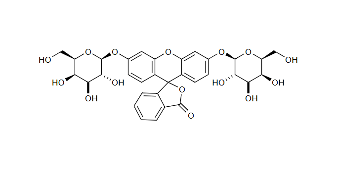 荧光素二(β-D-吡喃半乳糖苷)，17817-20-8，FDG，Fluorescein di(β-D-galactopyranoside)