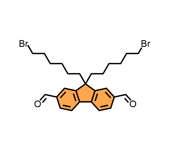 9,9-双(6-溴己基)-9H-芴-2,7-二甲醛