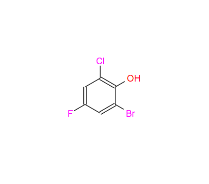 2-溴-4-氟-6-氯苯酚 886499-83-8