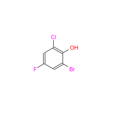 2-溴-6-氯-4-氟苯酚 325786-23-0