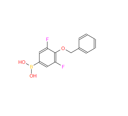 (4-(苄氧基)-3,5-二氟苯基)硼酸 156635-88-0
