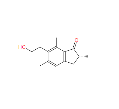 (2R)-2,3-二氢-6-(2-羟基乙基)-2,5,7-三甲基-1H-茚-1-酮