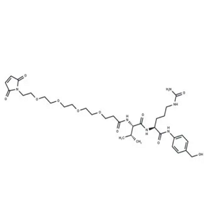 Mal-PEG4-Val-Cit-PAB-OH，马来酰亚胺-四聚乙二醇-缬氨酸-瓜氨酸-对氨基苄基羟基