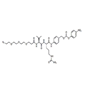 2055047-18-04，Azido-PEG3-Val-Cit-PAB-PNP，叠氮-三聚乙二醇-缬氨酸-瓜氨酸-对氨基苄基-对硝基苯酯?