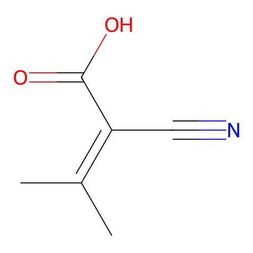aladdin 阿拉丁 C696960 2-氰基-3-甲基-2-丁烯酸 759-21-7 ≥95%