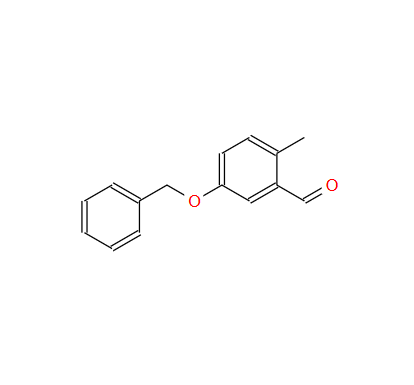 2-甲基-5-苄氧基苯甲醛,5-苄氧基-2-甲基苯甲醛 1450931-38-0