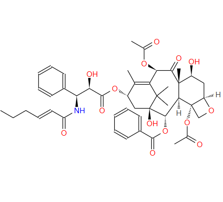 502626-06-4；N-去苯甲酰基-N-(3E)己烯酰基紫杉醇；N-Debenzoyl-N-[(3E)-hex-3-enoyl]paclitaxel