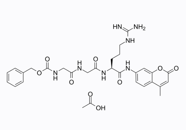 2070009-61-7，Z-Gly-Gly-Arg-AMC acetate，Z-Gly-Gly-Arg-AMC，ZGGR-AMC