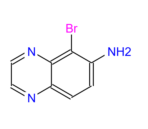 6-氨基-5-溴喹喔啉