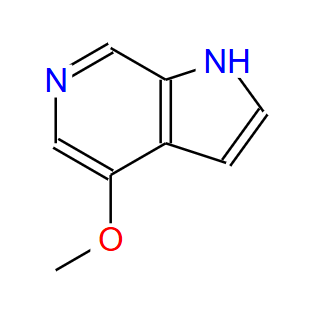 357263-40-2；4-甲氧基-1H-吡咯并[2,3-C]吡啶；1H-Pyrrolo[2,3-c]pyridine,4-methoxy-(9CI)