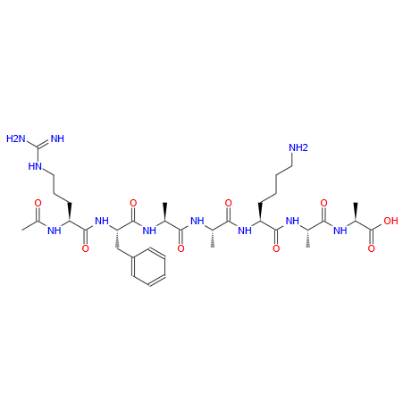赖氨酸多肽Ac-RFAAKAA，845727-63-1，Ac-RA-7-2