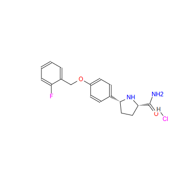 (2S,5R)-5-(4-((2-氟苄基)氧基)苯基)吡咯烷-2-甲酰胺盐酸盐