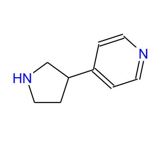 150281-47-3;4-吡咯烷-3-基吡啶;4-PYRROLIDIN-3-YL-PYRIDINE