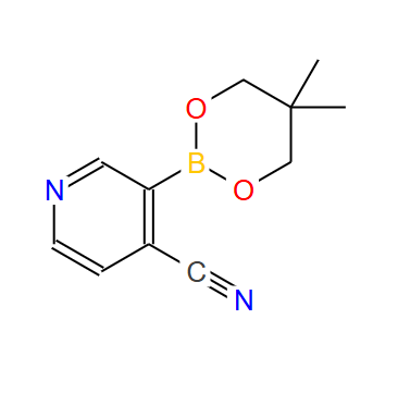 868944-72-3；4-氰基-3-硼酸新戊二醇酯；4-Cyanopyridine-3-boronic acid neopentyl glycol ester