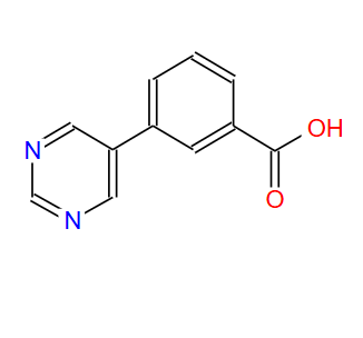 852180-74-6；3-嘧啶-5-苯羧酸；3-PYRIMIDIN-5-YL-BENZOIC ACID