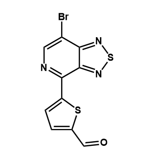 5-(7-溴-[1,2,5]噻二唑并[3,4-c]吡啶-4-基)噻吩-2-甲醛