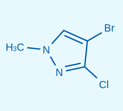 4-溴-3-氯-1-甲基-1H-吡唑  1350323-83-9