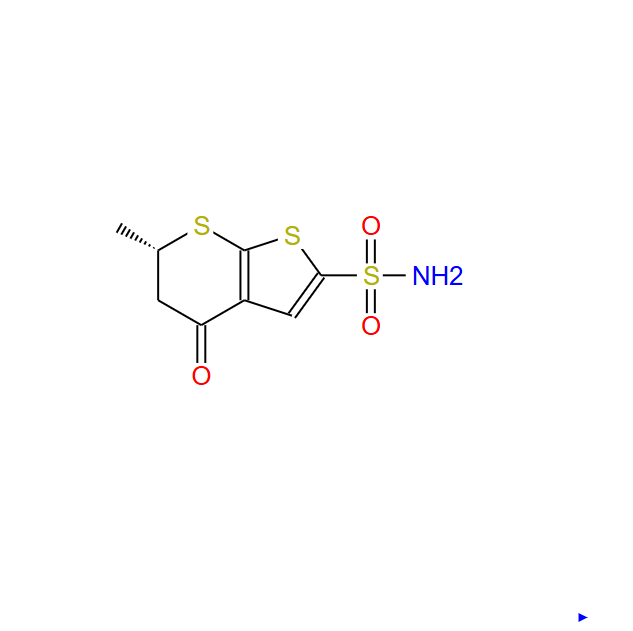 (6S)-4-氧代-6-甲基-5,6-二氢-4H-噻吩并[2,3-B]噻喃-2-磺酰胺