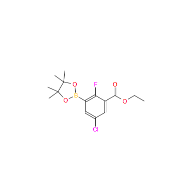 ethyl 5-chloro-2-fluoro-3-(4,4,5,5-tetramethyl-1,3,2-dioxaborolan-2-yl)benzoate