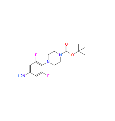 tert-butyl 4-(4-amino-2,6-difluorophenyl)piperazine-1-carboxylate