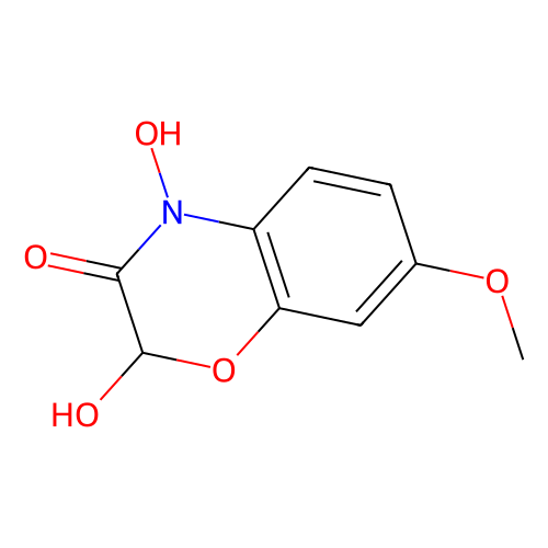 aladdin 阿拉丁 D334306 2,4-二羟基-7-甲氧基-2H-1,4-苯并噁嗪-3(4H)-酮 15893-52-4 ≥95%