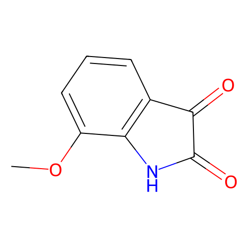 aladdin 阿拉丁 M636066 7-甲氧基-1H-吲哚-2,3-二酮 84575-27-9 ≥97%