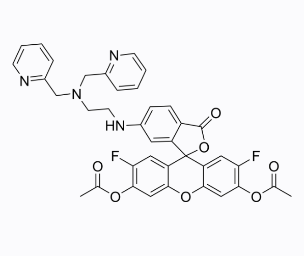 ZnAF-2F DA,Cell Permeant锌离子荧光探针，443302-10-1