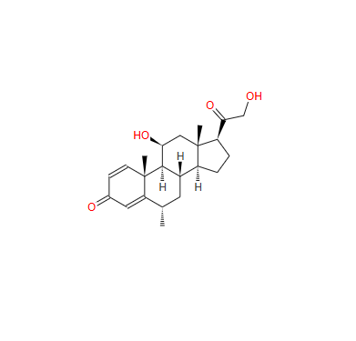 (6α,11β)-11,21-Dihydroxy-6-methyl-pregna-1,4-diene-3,20-dione