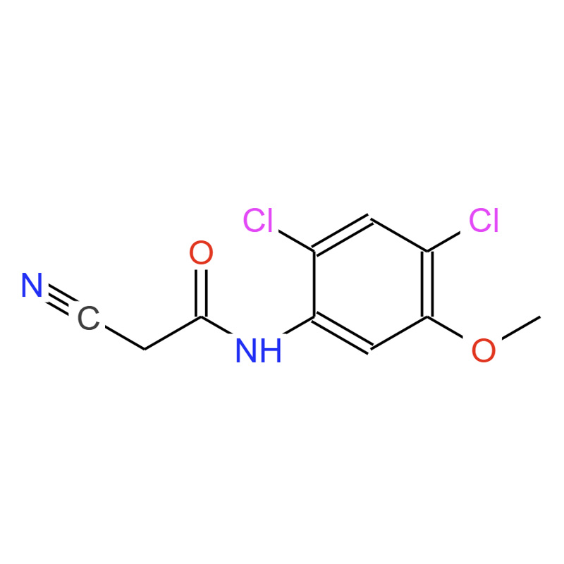  2-氰基-N-(2,4-二氯-5-甲氧苯基)乙酰胺  846023-24-3