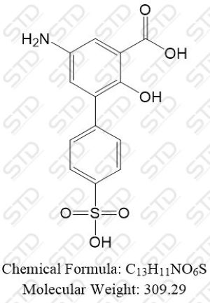 美沙拉秦杂质16（美沙拉秦EP杂质P）