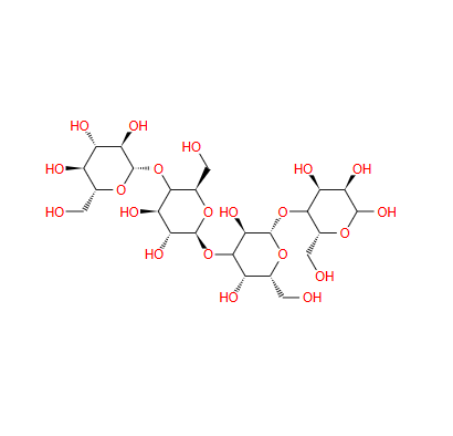 O-BETA-D-吡喃葡萄糖基-(1-4)-O-BETA-D-吡喃葡萄糖基-(1-3)-O-BETA-D-吡喃葡萄糖基-(1-4)-D-葡萄糖