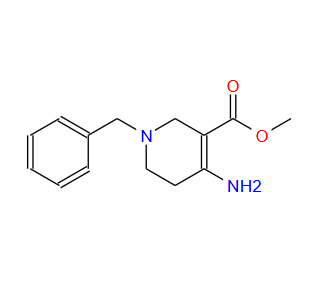159660-85-2；4-氨基-1-苄基-1,2,5,6-四氢吡啶-3-羧酸甲酯；METHYL 4-AMINO-1-BENZYL-1,2,5,6-TETRAHYDROPYRIDINE-3-CARBOXYLATE