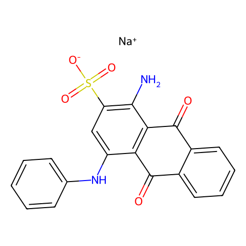 aladdin 阿拉丁 A304256 酸性蓝 25 6408-78-2 Dye content 45 %