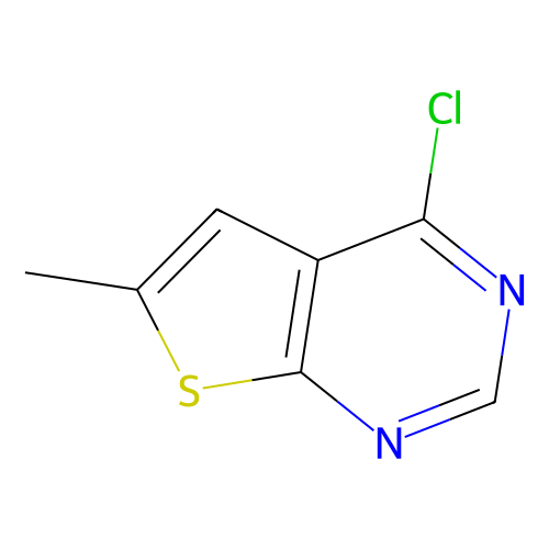 aladdin 阿拉丁 C165708 4-氯-6-甲基噻吩并[2,3-d] 嘧啶 106691-21-8 ≥97%