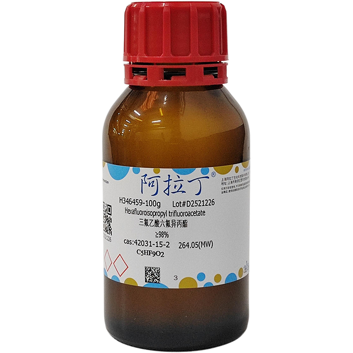 aladdin 阿拉丁 H346459 三氟乙酸六氟异丙酯 42031-15-2 ≥98%
