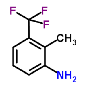 2-甲基-3-三氟甲基苯胺；54396-44-0