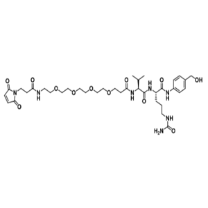 Mal-amido-PEG4-Val-Cit-PAB-OH，马来酰亚胺-酰胺-四聚乙二醇-缬氨酰-瓜氨酰-对氨基苄醇
