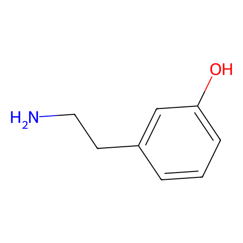 aladdin 阿拉丁 A171101 3-(2-氨基-乙基)-苯酚 588-05-6 ≥95%