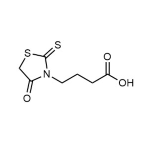 aladdin 阿拉丁 B699627 4-(4-氧代-2-硫代噻唑烷-3-基)丁酸 18623-60-4 ≥95%
