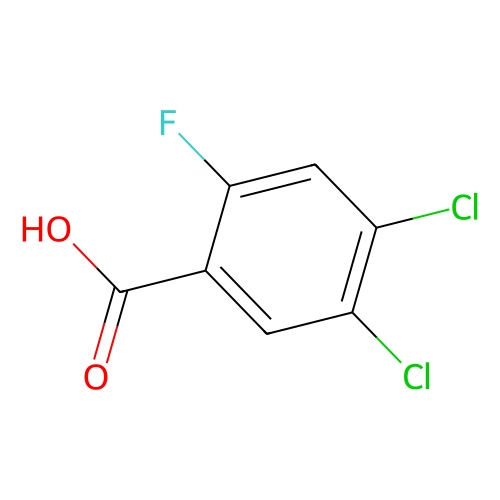 aladdin 阿拉丁 D183455 4,5-二氯-2-氟苯甲酸 289039-49-2 ≥98%
