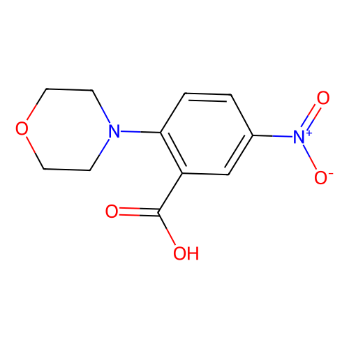 aladdin 阿拉丁 M589019 2-吗啉-5-硝基苯甲酸 4036-83-3 ≥95%