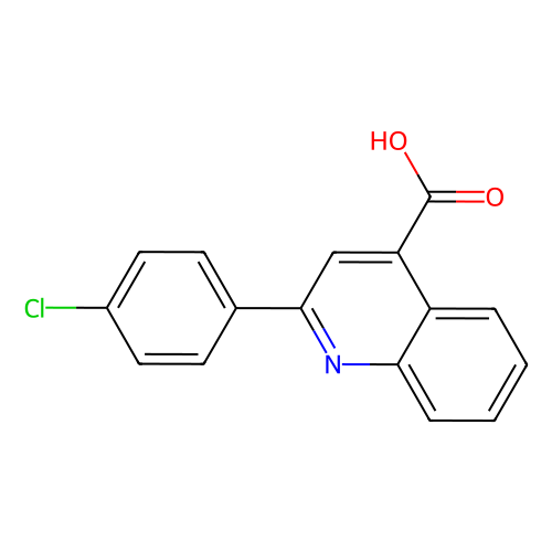 aladdin 阿拉丁 C300332 2-(4-氯苯基)喹啉-4-甲酸 5466-31-9 ≥95%