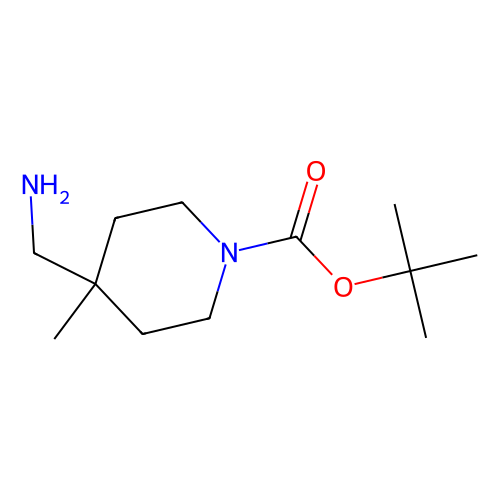 aladdin 阿拉丁 T175851 4-(氨基甲基)-4-甲基哌啶-1-羧酸叔丁酯 236406-22-7 ≥97%