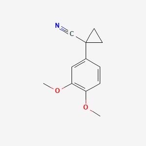 aladdin 阿拉丁 C697105 1-(3，4-二甲氧苯基)环丙甲腈 20802-15-7 ≥95%